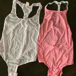VS sheer thong bodysuits XS.